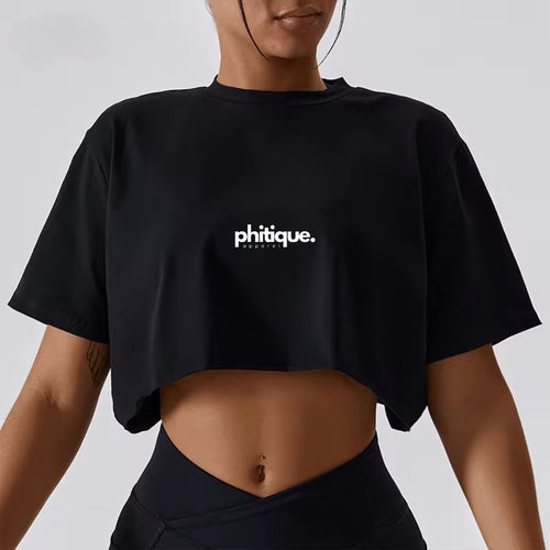 Phit Crop Logo Tee