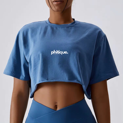 Phit Crop Logo Tee