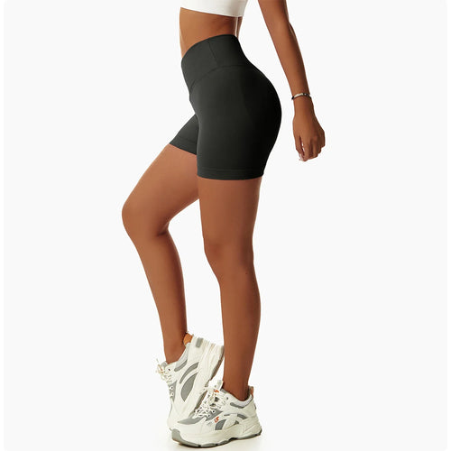 Phit V Cross Waist Scrunch Butt Biker Shorts