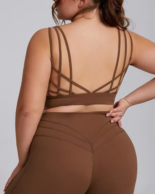 Plus Snatched Phit Strappy Back Bra