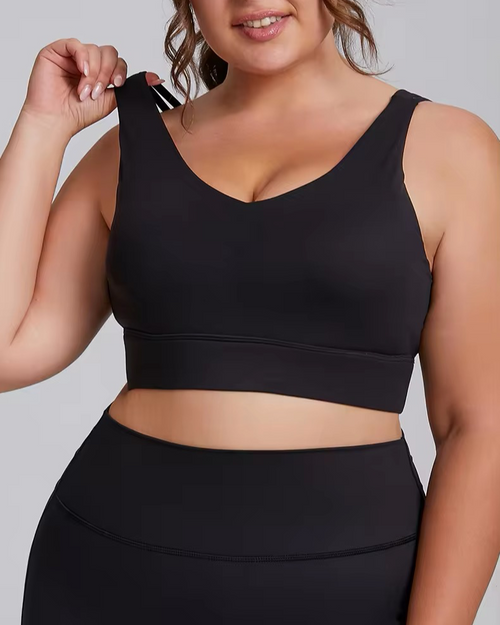 Plus Snatched Phit Strappy Back Bra