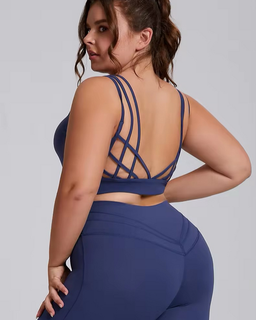 Plus Snatched Phit Strappy Back Bra