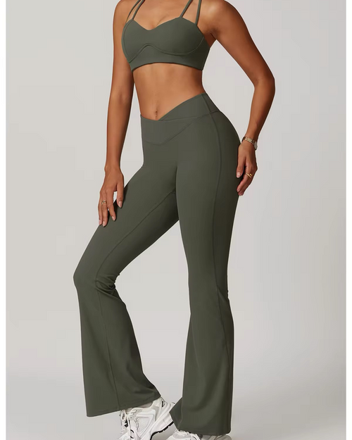 Phit To The Core Waist Sculpting Flare Leggings