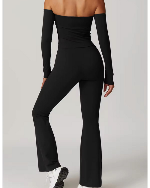 Phit To The Core Waist Sculpting Flare Leggings