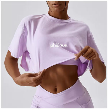 Phit Crop Logo Tee