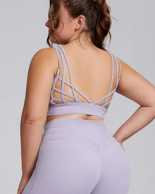 Plus Snatched Phit Strappy Back Bra