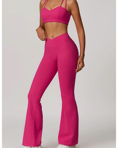 Phit To The Core Waist Sculpting Flare Leggings