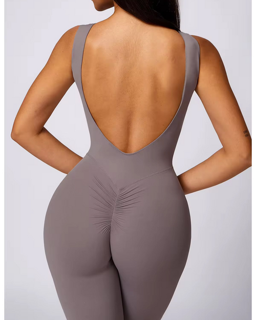 V Back Phit Mama Jumpsuit